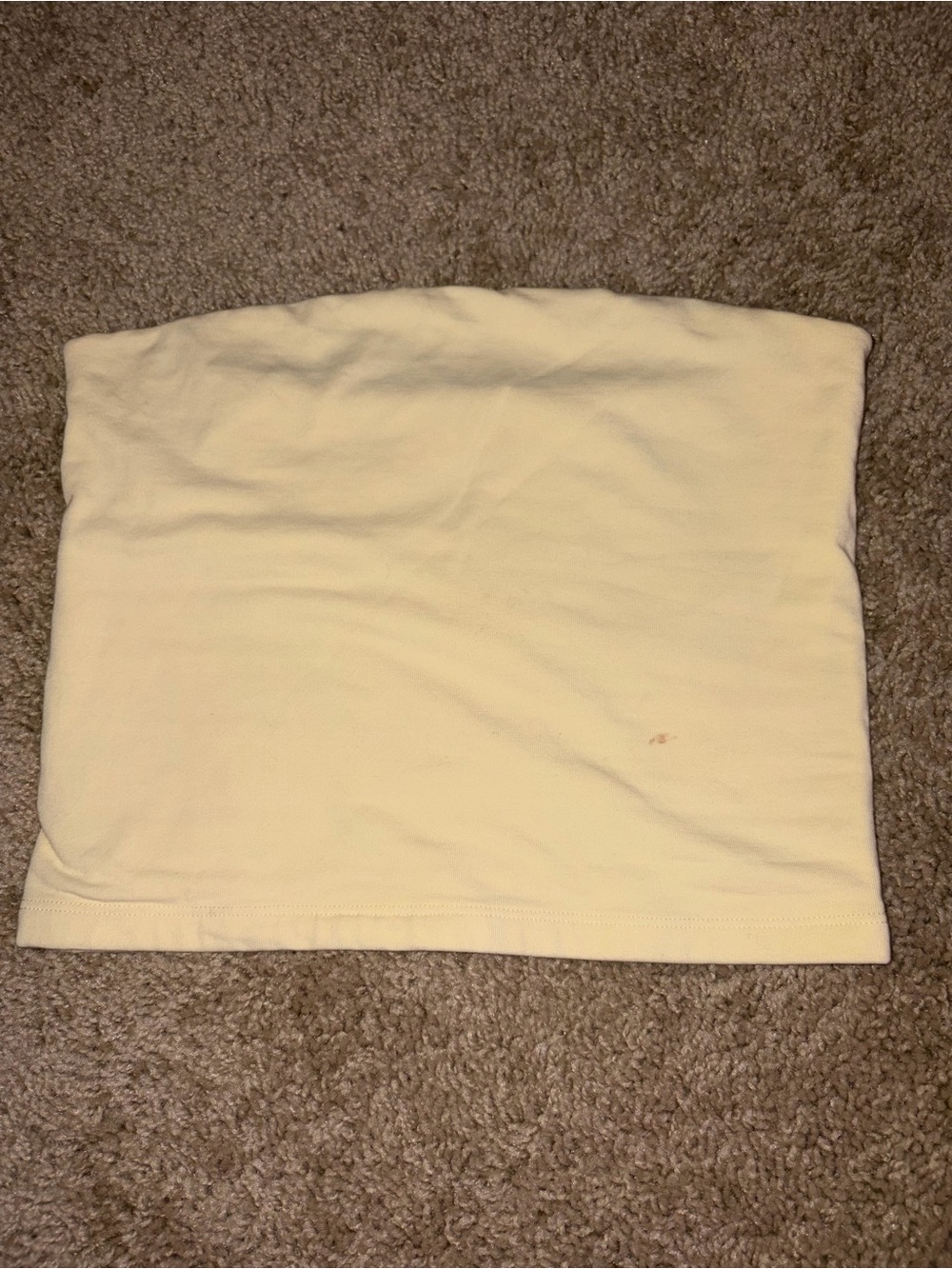 Brandy Melville Butter Yellow Tube Top